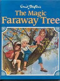 The Magic Faraway Tree series by Enid Blyton is an excellent way for young readers to transition to listen to novels.